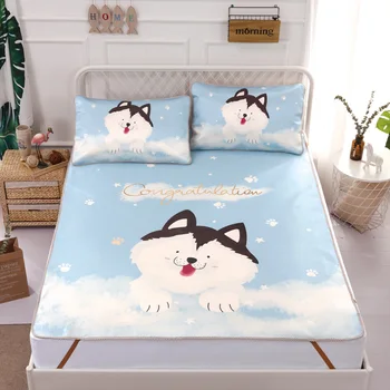 Three-piece Bed Mattress Cover Mat Kit Summer Sleeping Mat Mattress Protector Cover Summer Bed Mat Pink Flamingo Printed Cover
Three-piece Bed Mattress Cover Mat Kit Summer Sleeping Mat Mattress Protector Cover Summer Bed Mat Pink Flamingo Printed Cover