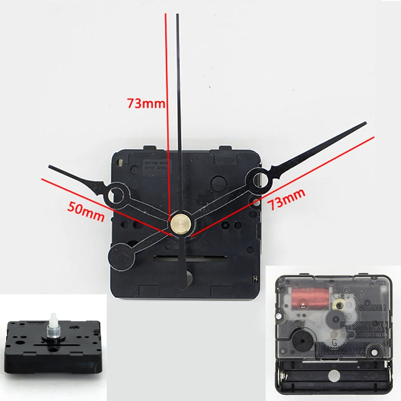 Rhythm with Black short hands Plastic quartz clock movement Silent Movement sweep mechanism DIY Clock Accessory Kits
Rhythm with Black short hands Plastic quartz clock movement Silent Movement sweep mechanism DIY Clock Accessory Kits