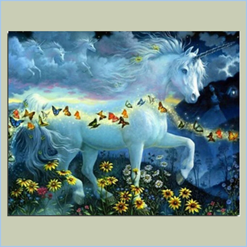 Diamond Embroidery Animal 5D Needlework Cross Stitch Crystal Full Diamond Mosaic Kits Decoration Diy 3D Diamond Painting Unicorn
Diamond Embroidery Animal 5D Needlework Cross Stitch Crystal Full Diamond Mosaic Kits Decoration Diy 3D Diamond Painting Unicorn