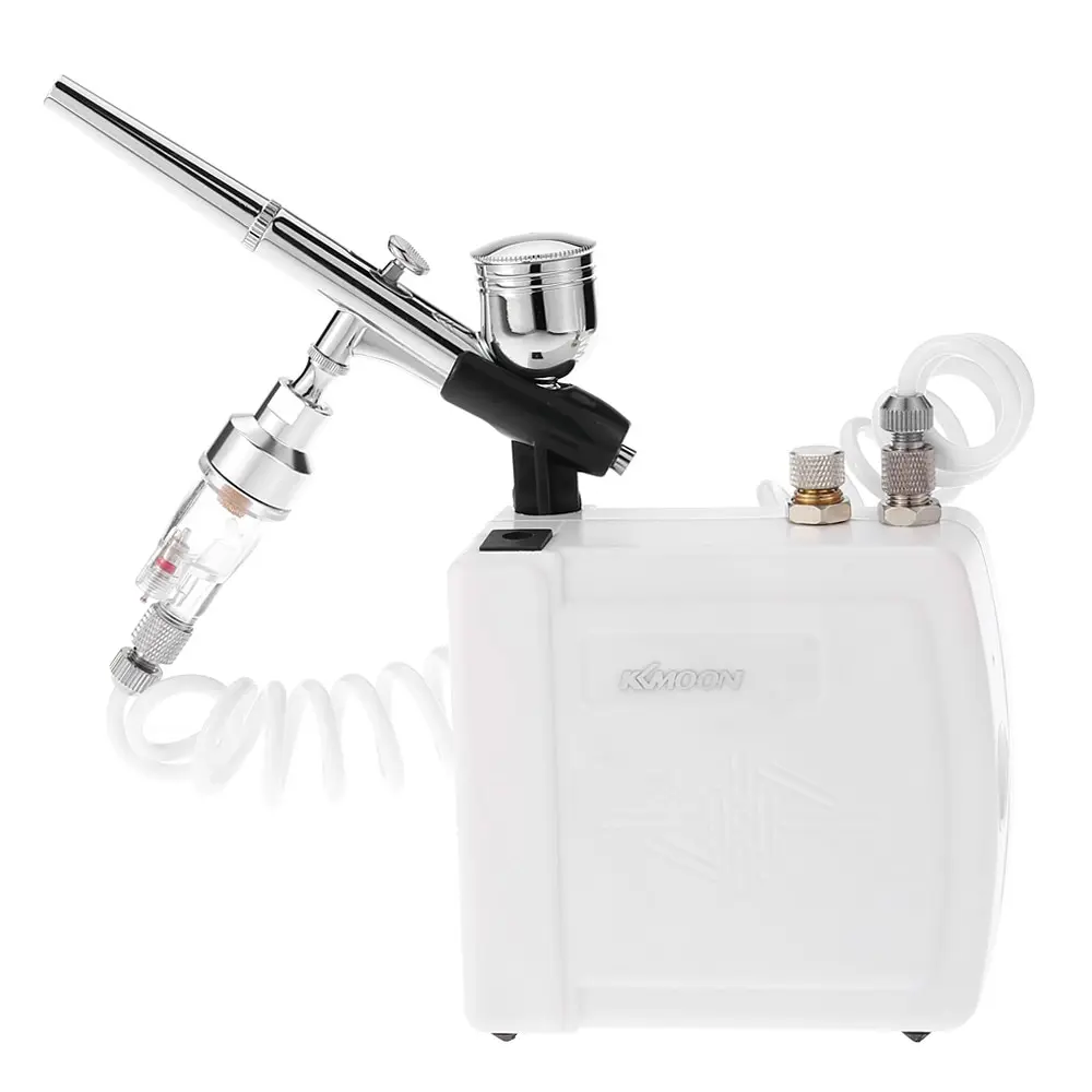 110-240V Airbrush Compressor Kit Dual Action paint spray gun sandblaster for Painting Makeup Cake Model Air-Brush Nail Tool Set
110-240V Airbrush Compressor Kit Dual Action paint spray gun sandblaster for Painting Makeup Cake Model Air-Brush Nail Tool Set