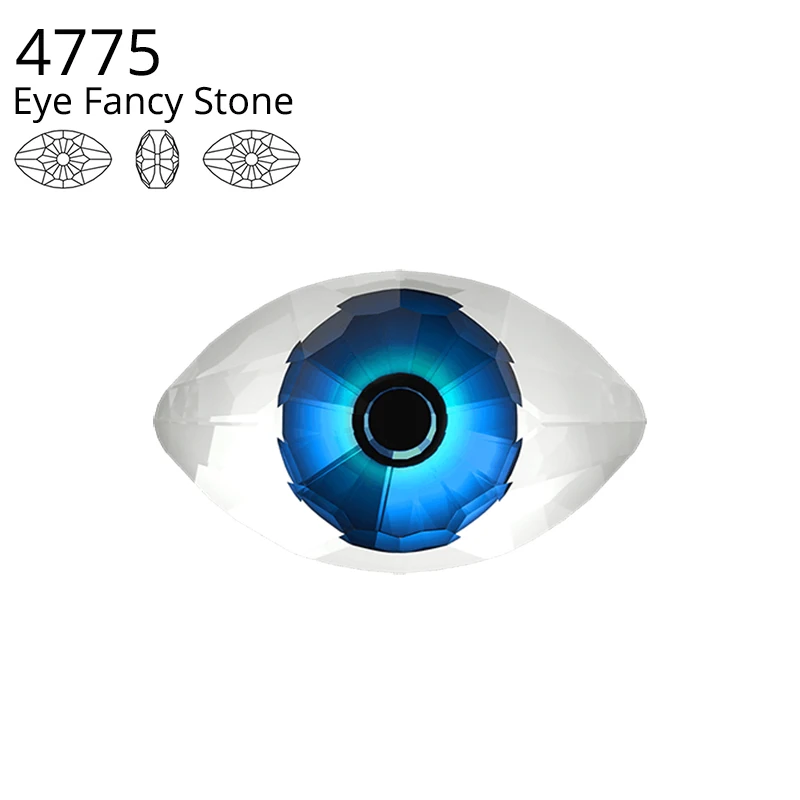 (1 piece) 100% Original Crystal From Swarovski 4775 Eye Fancy Stone Made in Austria Beads Rhinestone For Jewelry DIY Making
(1 piece) 100% Original Crystal From Swarovski 4775 Eye Fancy Stone Made in Austria Beads Rhinestone For Jewelry DIY Making