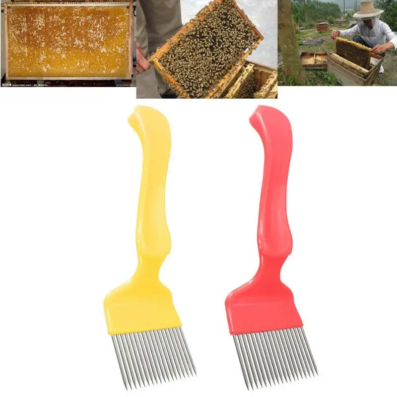 Good Quality 18 Pin Stainless Steel Tines Comb Uncapping Fork Scratcher Bee Beekeeping Honey Tools
Good Quality 18 Pin Stainless Steel Tines Comb Uncapping Fork Scratcher Bee Beekeeping Honey Tools