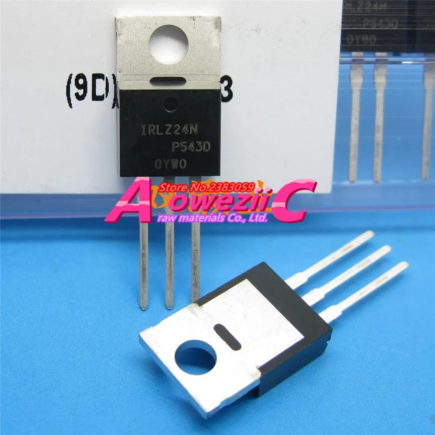 Aoweziic 2017+100% new original imported IRLZ24NPBF IRLZ24N TO-220 MOS tube N channel 55V 18A
Aoweziic 2017+100% new original imported IRLZ24NPBF IRLZ24N TO-220 MOS tube N channel 55V 18A