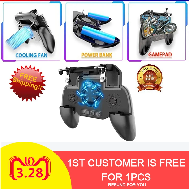 Mobile Gaming Gamepad Wireless Controller Gamepad Android Tablet Joystick Gamepad Usb Pubg Trigger Metal L1 R1 Trigger
Mobile Gaming Gamepad Wireless Controller Gamepad Android Tablet Joystick Gamepad Usb Pubg Trigger Metal L1 R1 Trigger