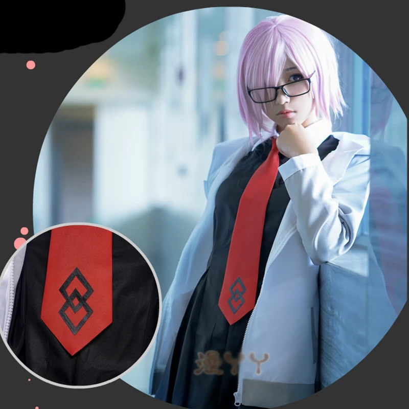 Fate/Grand Order Cosplay Mash Kyrielight Full Set free with Glasses Socks Uniform Cosplay Costume for Women Girl Party Suit
Fate/Grand Order Cosplay Mash Kyrielight Full Set free with Glasses Socks Uniform Cosplay Costume for Women Girl Party Suit