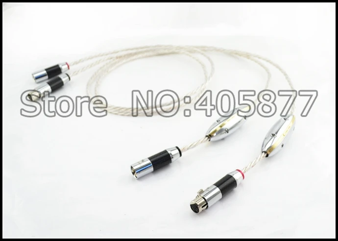 

Free shipping 1M Absolute Dreamline balance interconnect cable with carbon fiber XLR plugs