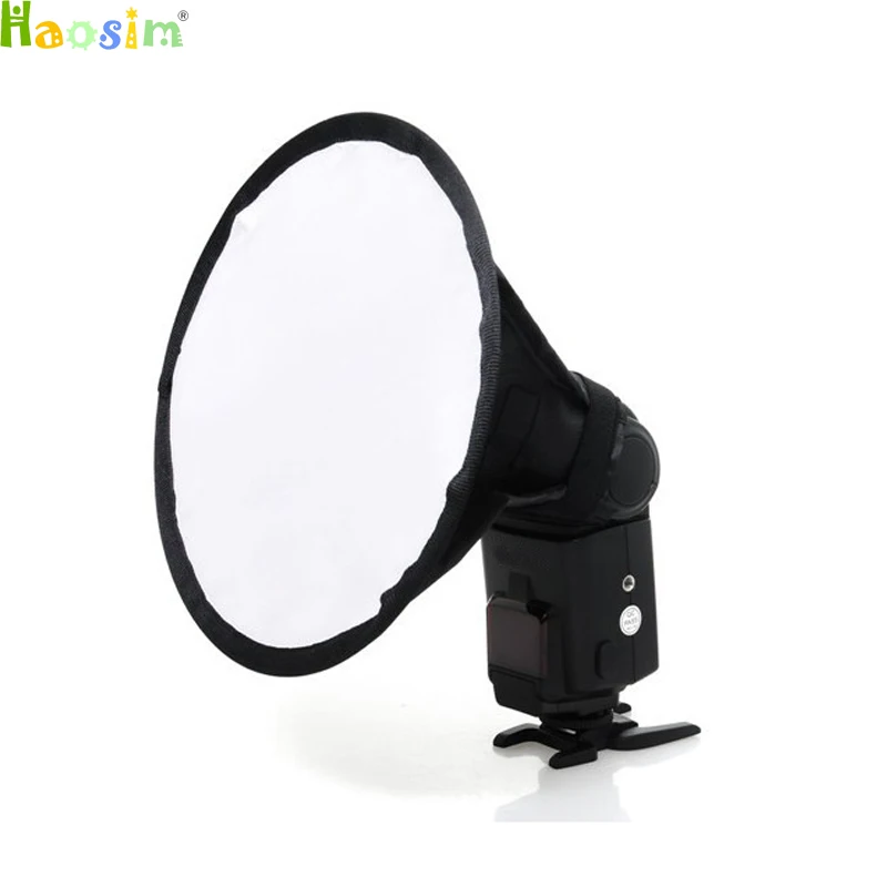 20cm Mini circular Softbox Flash Diffuser Soft Box for Canon for Nikon Speedlite 580EX 430EX 550EX 540EZ 420EX SB900 SB800 SB700
20cm Mini circular Softbox Flash Diffuser Soft Box for Canon for Nikon Speedlite 580EX 430EX 550EX 540EZ 420EX SB900 SB800 SB700