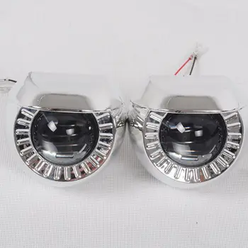 AES 46mm/52mm Mini Projector Lens Kit 2pcs Bi Xenon HID Mini H1 Projector Lens+2 Shroud Fit H1 Bulb Car Light Retrofit H4 H7 LED
AES 46mm/52mm Mini Projector Lens Kit 2pcs Bi Xenon HID Mini H1 Projector Lens+2 Shroud Fit H1 Bulb Car Light Retrofit H4 H7 LED