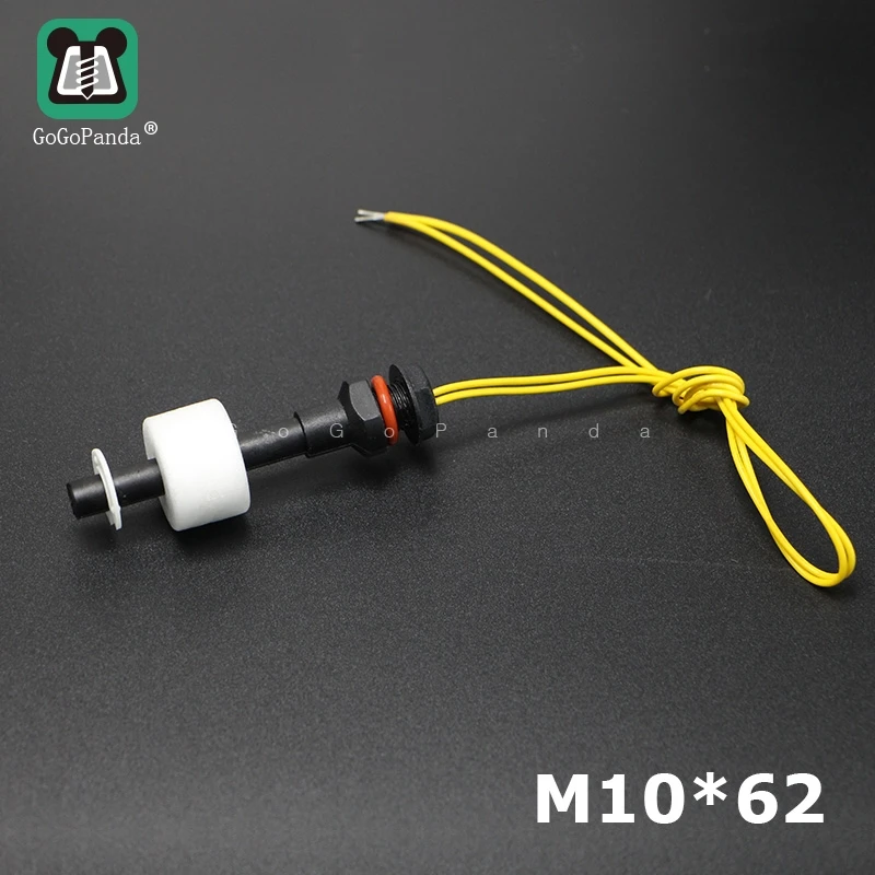 ZP6210 M10*62mm 100V Poly Propy Water Level Liquid Sensor Mini Float Switch 220V
ZP6210 M10*62mm 100V Poly Propy Water Level Liquid Sensor Mini Float Switch 220V