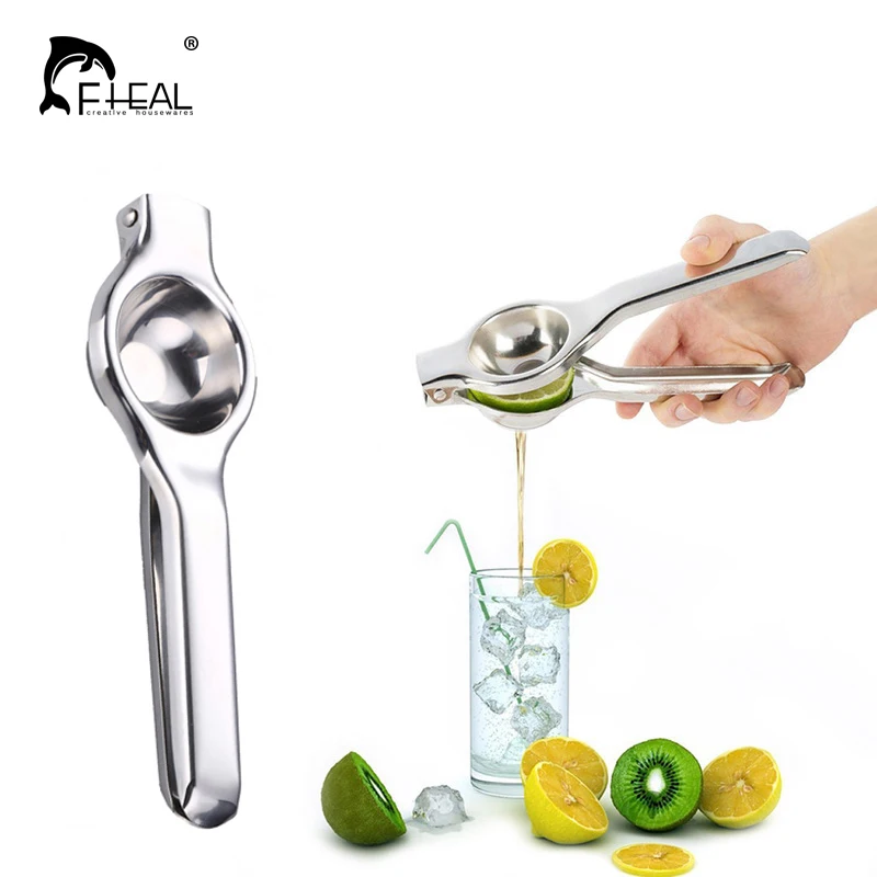 FHEAL Manual Citrus Juicer Lemon Squeezer Stainless Steel Convenient Anti-corrosive Orange Citrus Lime Squeezer Fruit Tools 
FHEAL Manual Citrus Juicer Lemon Squeezer Stainless Steel Convenient Anti-corrosive Orange Citrus Lime Squeezer Fruit Tools