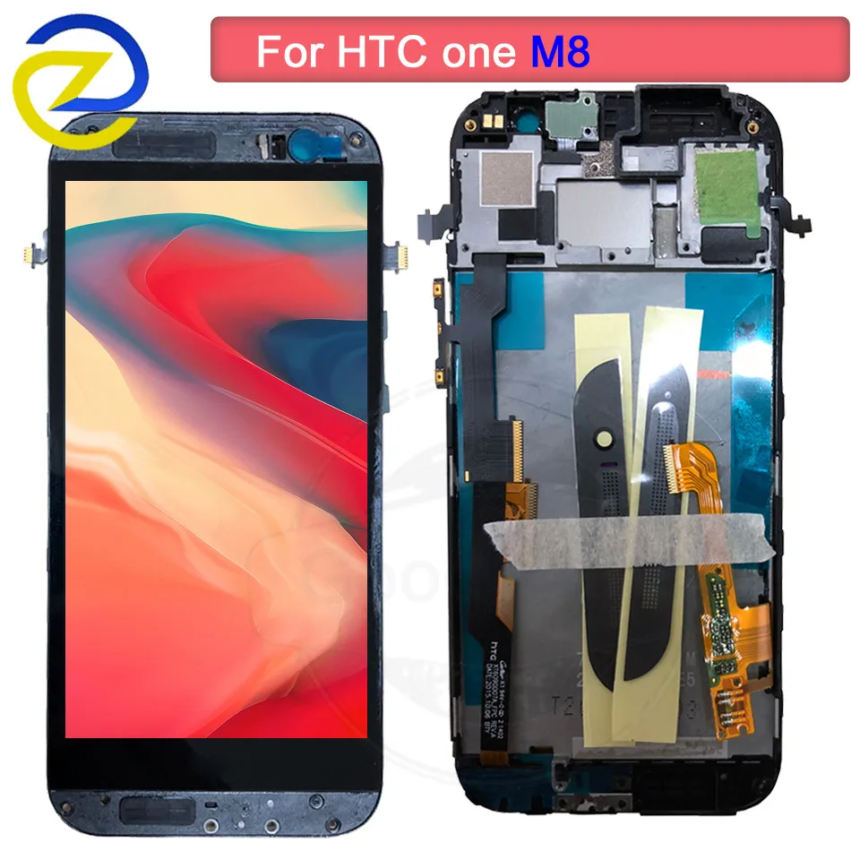 For HTC one M8 LCD Display Touch Screen Digitizer Panel Assembly For HTC M8 831C LCD With Frame Dual/Single SIM Replacement part
For HTC one M8 LCD Display Touch Screen Digitizer Panel Assembly For HTC M8 831C LCD With Frame Dual/Single SIM Replacement part
