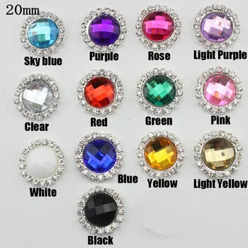 50pcs 20mm Round Flatback Rhinestone Crystal Cluster Button For Wedding Ivitation Making Cardmaking Ribbon Decoration
50pcs 20mm Round Flatback Rhinestone Crystal Cluster Button For Wedding Ivitation Making Cardmaking Ribbon Decoration