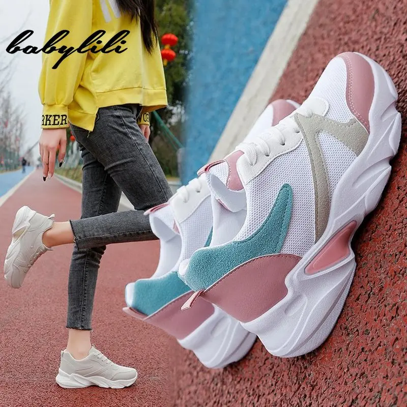 2019 Ladies Casual Sports Shoes Comfortable Breathable Summer Fashion Women's Shoes Color Matching Design Flat Shoes Women
2019 Ladies Casual Sports Shoes Comfortable Breathable Summer Fashion Women's Shoes Color Matching Design Flat Shoes Women