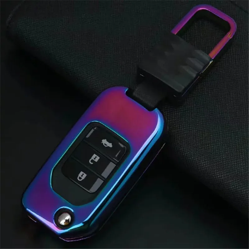 3 Button Zinc alloy Car Key Case for Honda FIT XRV VEZEL CITY JAZZ HRV Civic Crider CRV Protector Flip Fob Cover
3 Button Zinc alloy Car Key Case for Honda FIT XRV VEZEL CITY JAZZ HRV Civic Crider CRV Protector Flip Fob Cover