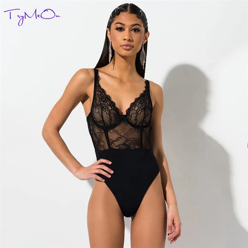 TryMeOn Lingerie Sexy Erotic Teddies Bodysuit Full Lingerie Strappy V Neck Bodycon Mesh Eyelash Lace Sling Body Suits
TryMeOn Lingerie Sexy Erotic Teddies Bodysuit Full Lingerie Strappy V Neck Bodycon Mesh Eyelash Lace Sling Body Suits