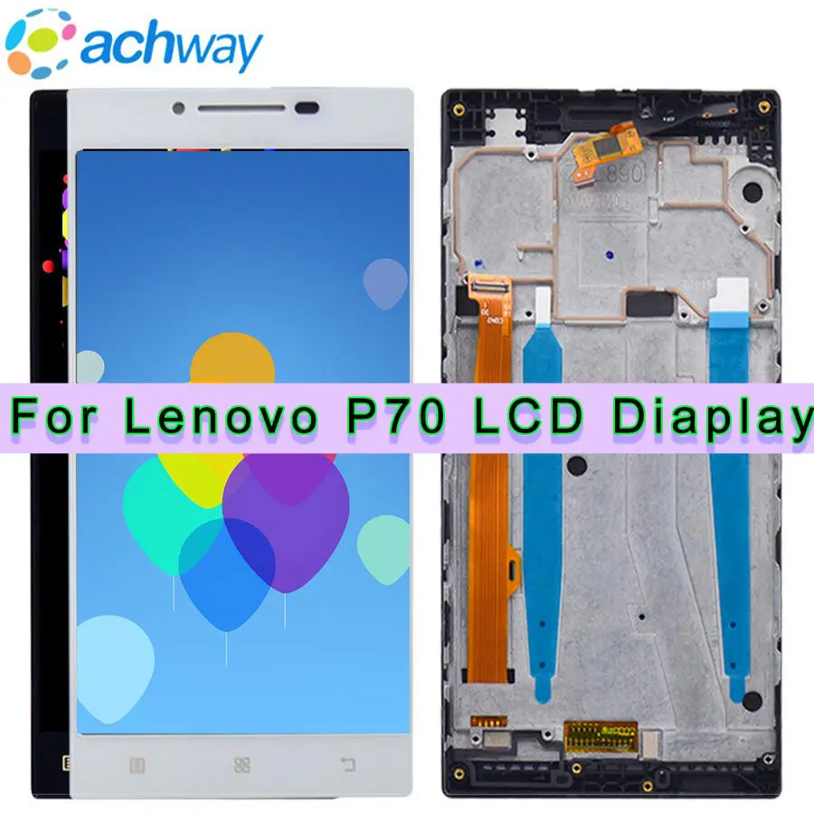 Tested LCD For LENOVO P70 LCD Display Touch Screen with Frame For LENOVO P70 Display Screen Assembly P70-A LCD P70t P70a LCD
Tested LCD For LENOVO P70 LCD Display Touch Screen with Frame For LENOVO P70 Display Screen Assembly P70-A LCD P70t P70a LCD