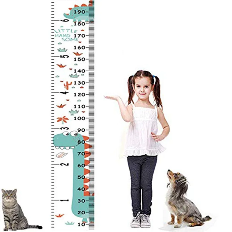 Dinosaur Kids Growth Chart Baby Roll-up Wood Frame Canvas Removable Wall Hanging Height Ruler Wall Art Decor for Nursery Room
Dinosaur Kids Growth Chart Baby Roll-up Wood Frame Canvas Removable Wall Hanging Height Ruler Wall Art Decor for Nursery Room