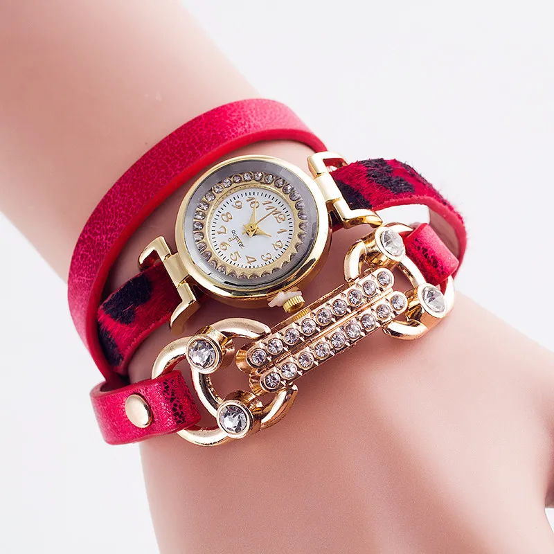 New Gift Leopard Print Leather Watch Women Quartz Wrist Watch Diamond Bracelet Watches Sale Discount Relogio Feminino
New Gift Leopard Print Leather Watch Women Quartz Wrist Watch Diamond Bracelet Watches Sale Discount Relogio Feminino