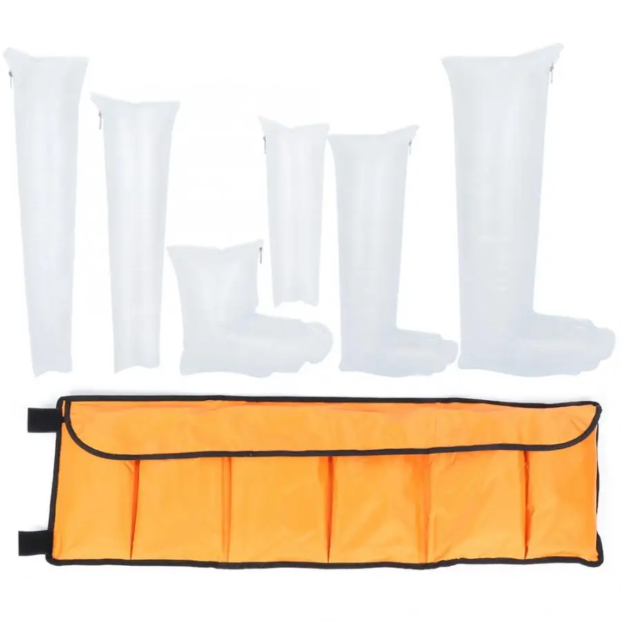 7pcs Leg Arm Inflatable Air Splint Set Outdoor Camping First Aid Emergency Kit Arm Air Splint
7pcs Leg Arm Inflatable Air Splint Set Outdoor Camping First Aid Emergency Kit Arm Air Splint