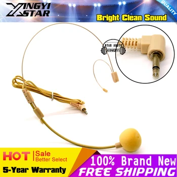 3.5 mm Plug Invisible Flesh Color Headworn Dual Ear Hook Mic Headset Microphone For Computer Voice Megaphone Teaching Tour Guide
3.5 mm Plug Invisible Flesh Color Headworn Dual Ear Hook Mic Headset Microphone For Computer Voice Megaphone Teaching Tour Guide