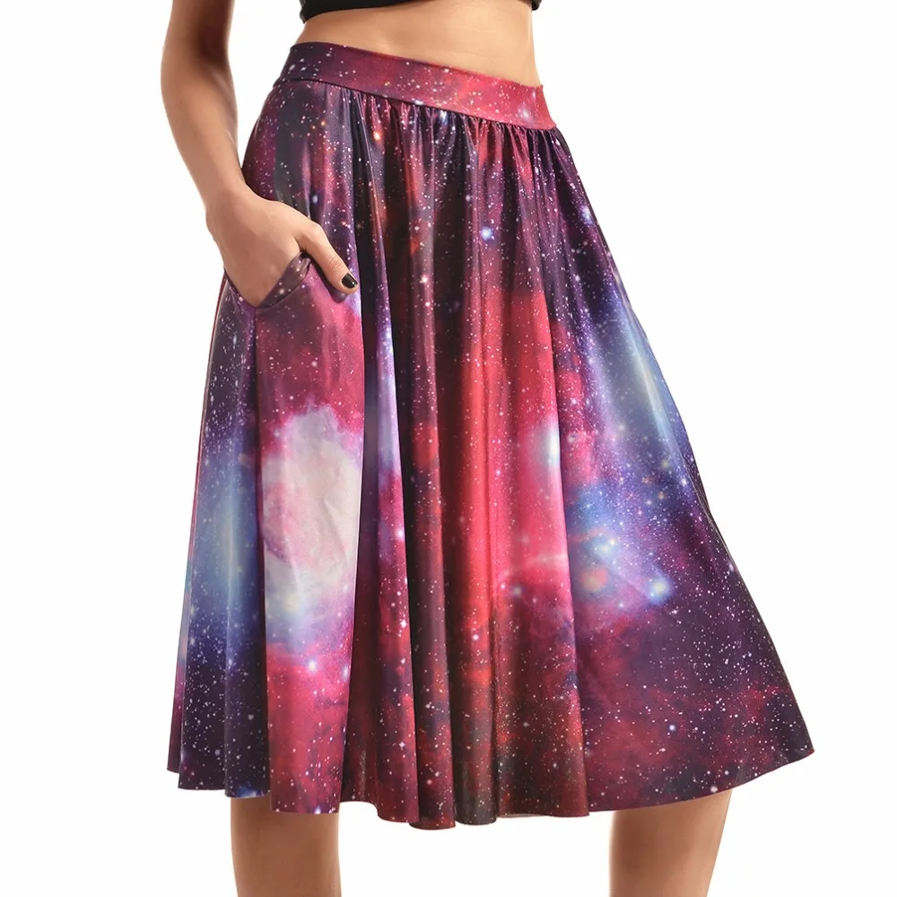 Pocket Skirts 2016 Women's Purple Star Galaxy 3D Digital Print Pocket Skirts Fashion Slim High Waist Casual Skirt
Pocket Skirts 2016 Women's Purple Star Galaxy 3D Digital Print Pocket Skirts Fashion Slim High Waist Casual Skirt