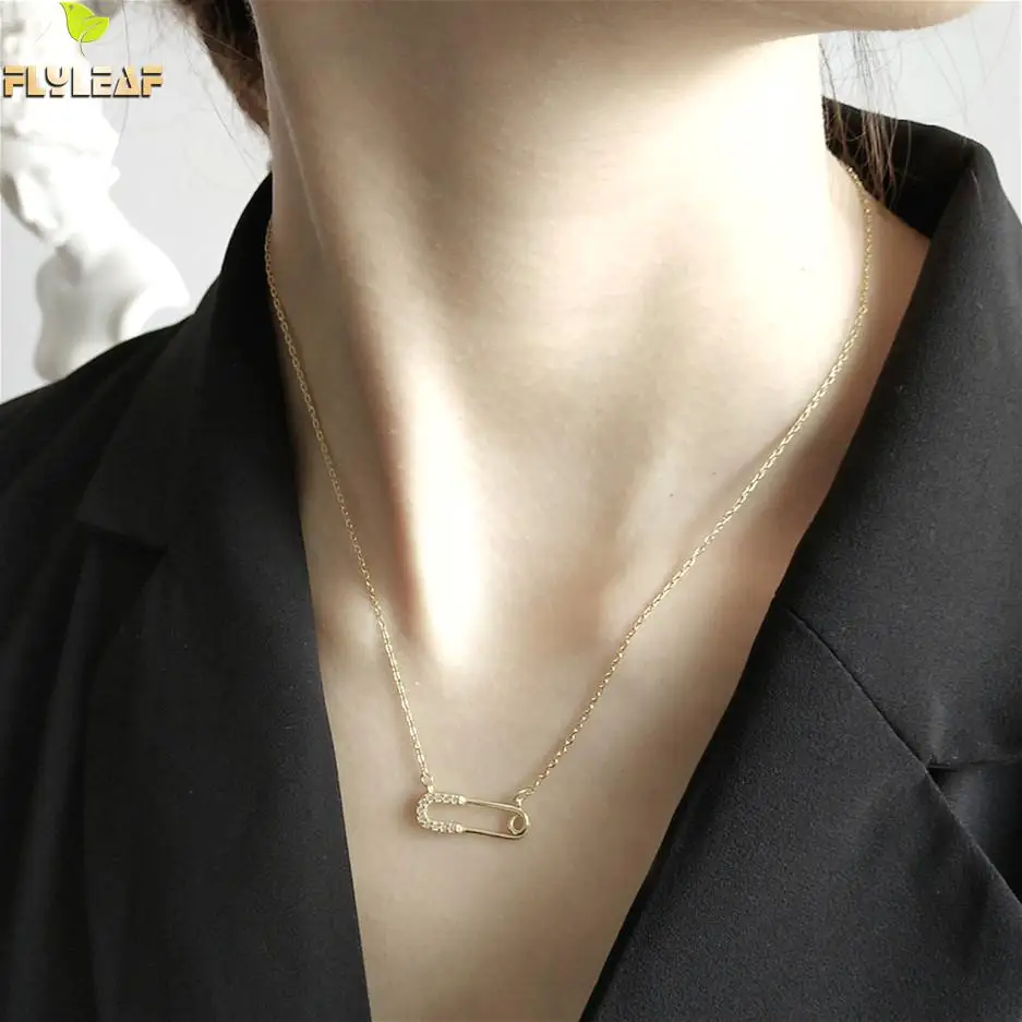 Flyleaf Unique Design 100% 925 Sterling Silver Delicate Pins Mosaic Cubic Zirconia Necklaces & Pendants For Women Necklace
Flyleaf Unique Design 100% 925 Sterling Silver Delicate Pins Mosaic Cubic Zirconia Necklaces & Pendants For Women Necklace