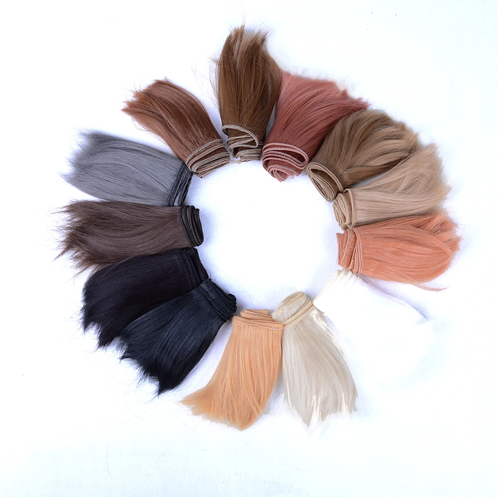 1Pc 10cmx100cm DIY Colorful Welf Fringe Bangs Wig Extension High-temperature Wire Handmade Hair for 1/3 1/4 BJD Doll Accessories
1Pc 10cmx100cm DIY Colorful Welf Fringe Bangs Wig Extension High-temperature Wire Handmade Hair for 1/3 1/4 BJD Doll Accessories