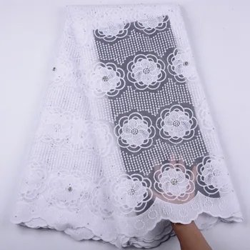 5 Yards High-end Nigerian Lace Fabrics White African Cord Lace Fabrics High Quality Guipure French Lace Milk Silk Material 1420B
5 Yards High-end Nigerian Lace Fabrics White African Cord Lace Fabrics High Quality Guipure French Lace Milk Silk Material 1420B