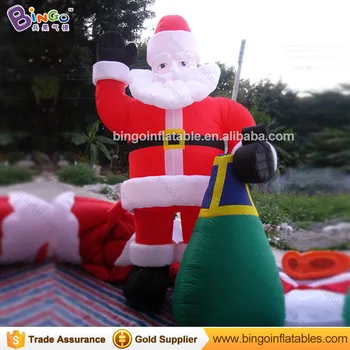 3M high Inflatable beard Santa Claus with gift bag for Christmas party decoration customized Father Christmas toys for show toys
3M high Inflatable beard Santa Claus with gift bag for Christmas party decoration customized Father Christmas toys for show toys