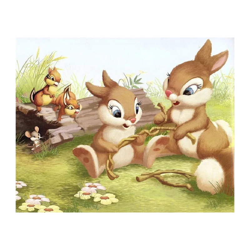 Diy diamond painting cross stitch diamond embroidery children bedroom cute cartoon Cartoon rabbit point diamond mosaic WZ
Diy diamond painting cross stitch diamond embroidery children bedroom cute cartoon Cartoon rabbit point diamond mosaic WZ