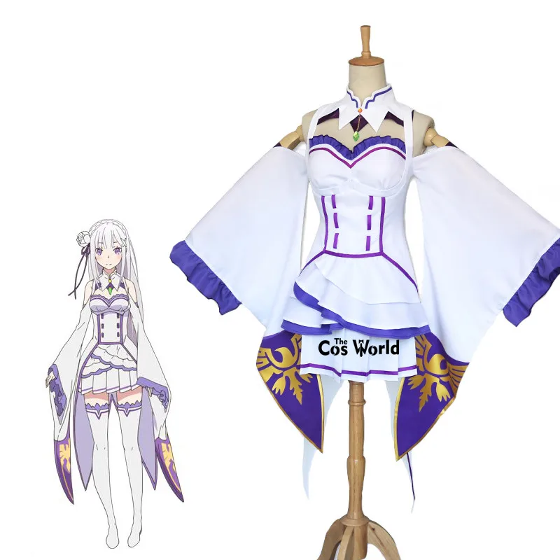 Re Zero Kara Hajimeru Isekai Seikatsu Emilia Tube Tops Dress Uniform Outfit Anime Cosplay Costumes
Re Zero Kara Hajimeru Isekai Seikatsu Emilia Tube Tops Dress Uniform Outfit Anime Cosplay Costumes