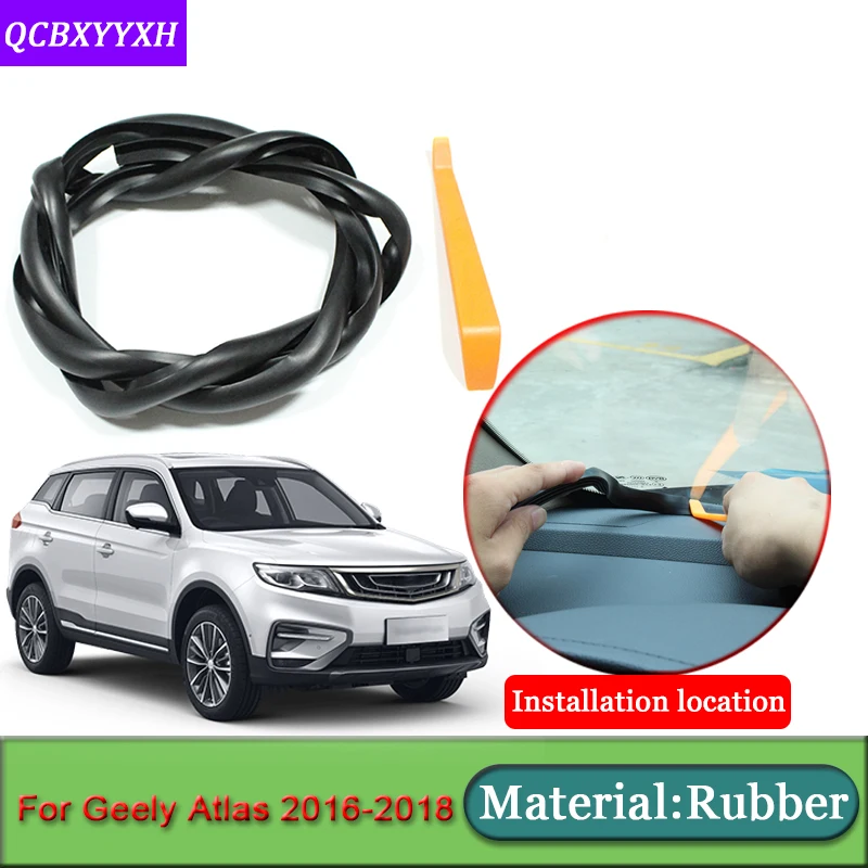 Car-styling For Geely Atlas 2016-2018 Anti-Noise Soundproof Dustproof Car Dashboard Windshield Sealing Strips Auto Accessories
Car-styling For Geely Atlas 2016-2018 Anti-Noise Soundproof Dustproof Car Dashboard Windshield Sealing Strips Auto Accessories