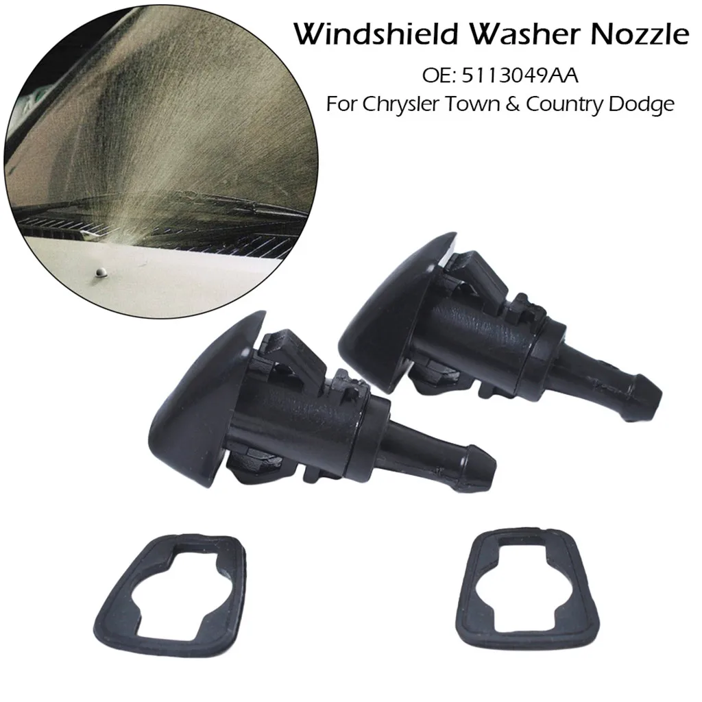 2 Car Windshield Wiper Cleaner Spout 47186 For Loading - Chrysler Front Windshield Chrysler PT CRUISER 2006-2010
2 Car Windshield Wiper Cleaner Spout 47186 For Loading - Chrysler Front Windshield Chrysler PT CRUISER 2006-2010