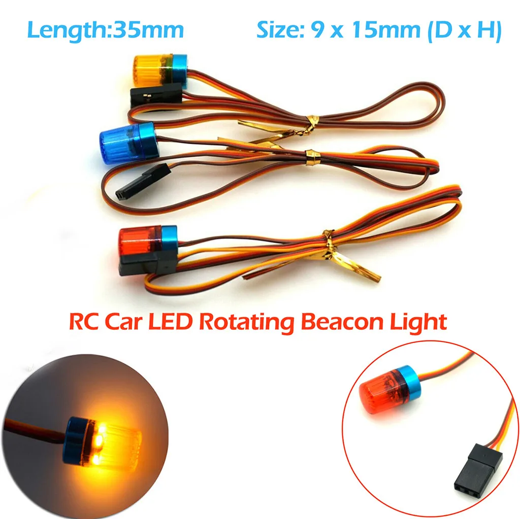Rc Accessories RC Car LED Rotating Beacon Light Flashing For Trucks Crawlers Model Toy New 360 Degree Rotating Warning Light
Rc Accessories RC Car LED Rotating Beacon Light Flashing For Trucks Crawlers Model Toy New 360 Degree Rotating Warning Light