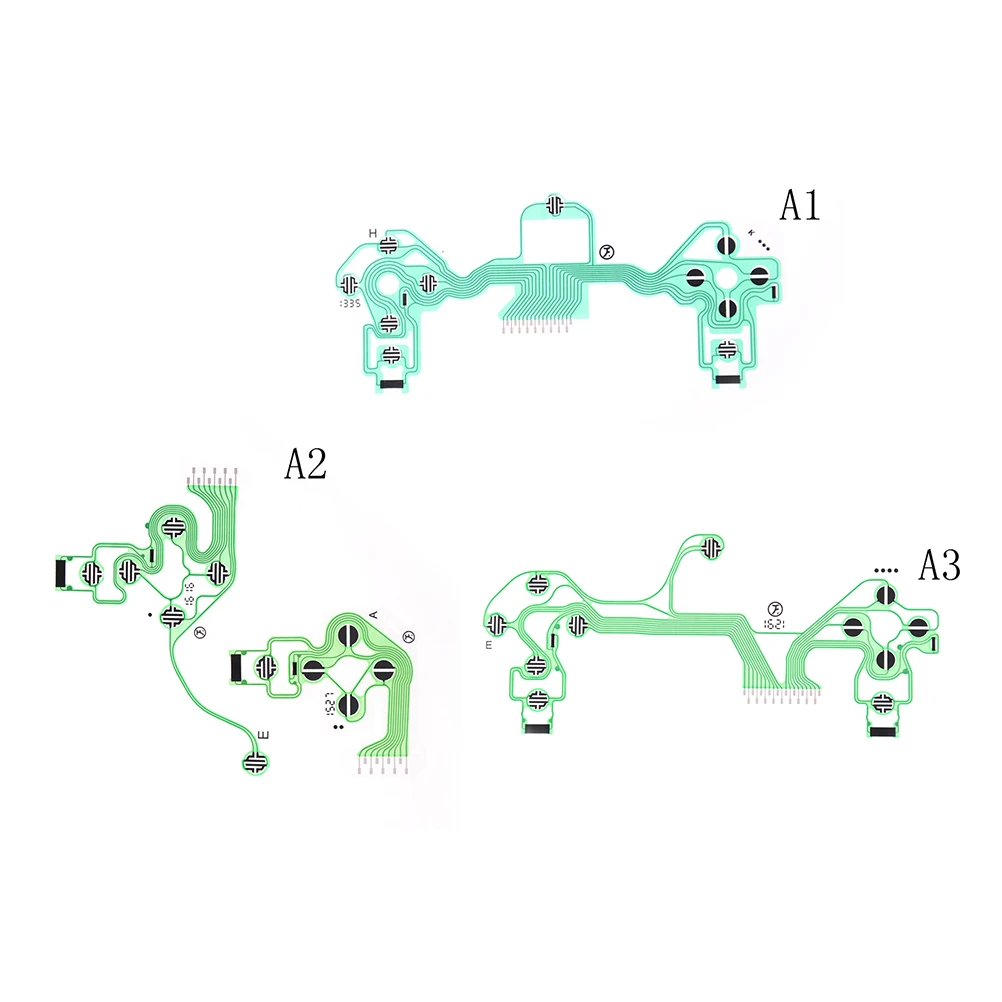 Conductive Film Keypad flex Cable PCB Replacement Buttons Ribbon Circuit Board for PS4 Dualshock 4 Pro Slim Controller Whosesale
Conductive Film Keypad flex Cable PCB Replacement Buttons Ribbon Circuit Board for PS4 Dualshock 4 Pro Slim Controller Whosesale