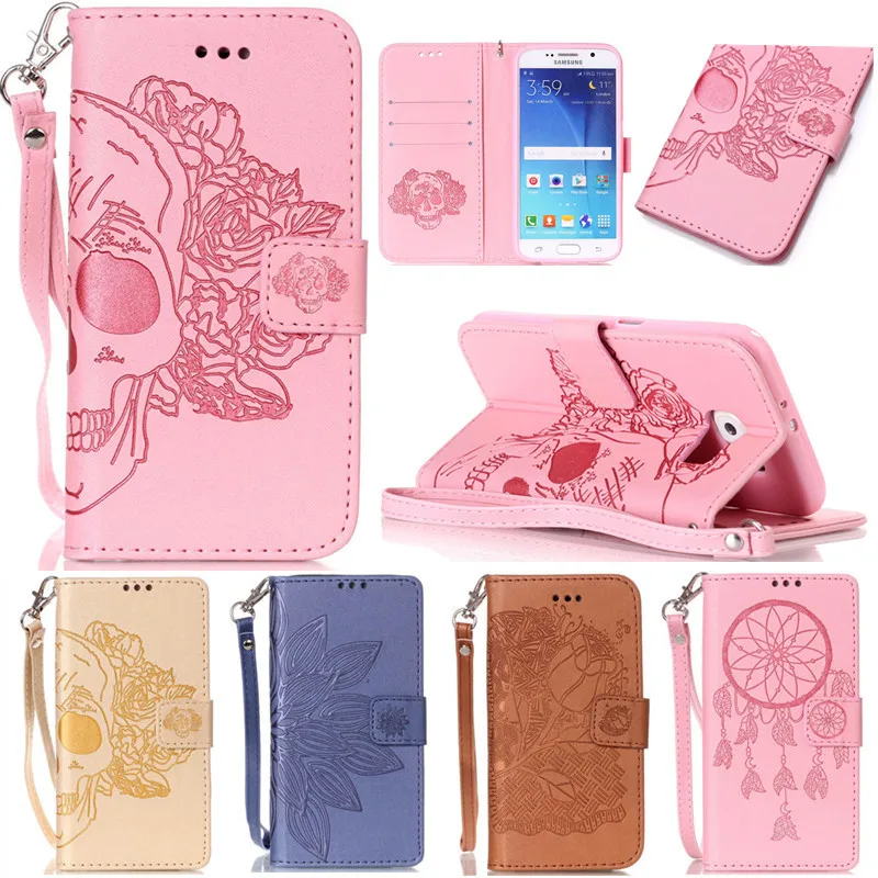 Cartoon Skull Flower Leather Flip Fundas Phone Cases For Samsung Galaxy S2 S3 Mini S4 Mini S5 Mini S6 Edge S7 Edge Cover Case
Cartoon Skull Flower Leather Flip Fundas Phone Cases For Samsung Galaxy S2 S3 Mini S4 Mini S5 Mini S6 Edge S7 Edge Cover Case