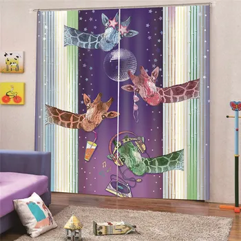 3D Digital Print Deer Blackout Curtain Thermal Panel for Kitchen Window Living Room Bedroom Home Decor Draps 2 Pair AP24
3D Digital Print Deer Blackout Curtain Thermal Panel for Kitchen Window Living Room Bedroom Home Decor Draps 2 Pair AP24