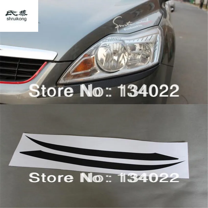 The carbon fiber car stickers of Cars headlamps eyebrow for Ford Focus 2 MK2 2009-2011 Free shipping
The carbon fiber car stickers of Cars headlamps eyebrow for Ford Focus 2 MK2 2009-2011 Free shipping