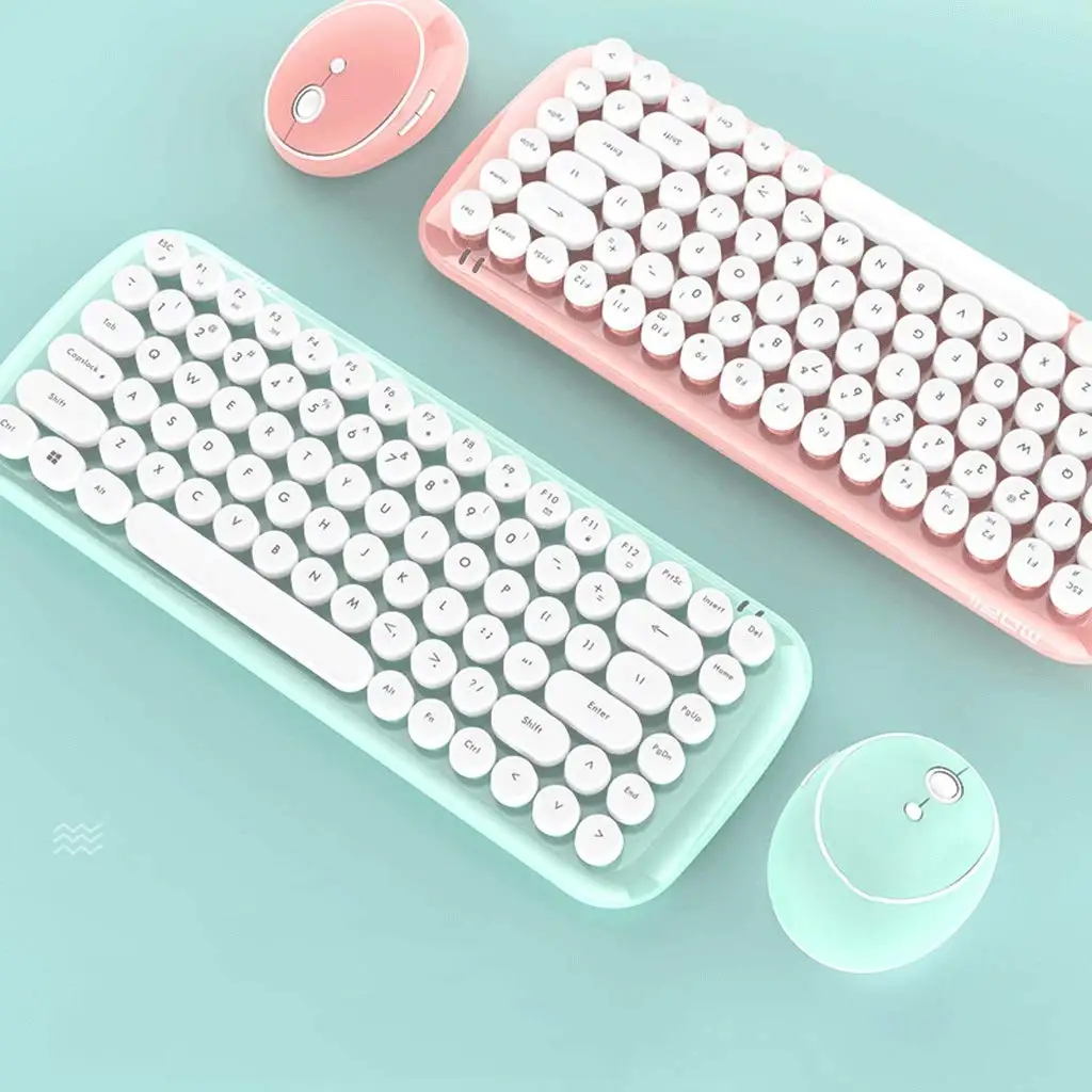 Hot Style Ferris Hand High-end Mini Candy Colored Frosted Wireless Keyboard and Mouse set Round Punk Bluetooth Keypad and Mouse
Hot Style Ferris Hand High-end Mini Candy Colored Frosted Wireless Keyboard and Mouse set Round Punk Bluetooth Keypad and Mouse