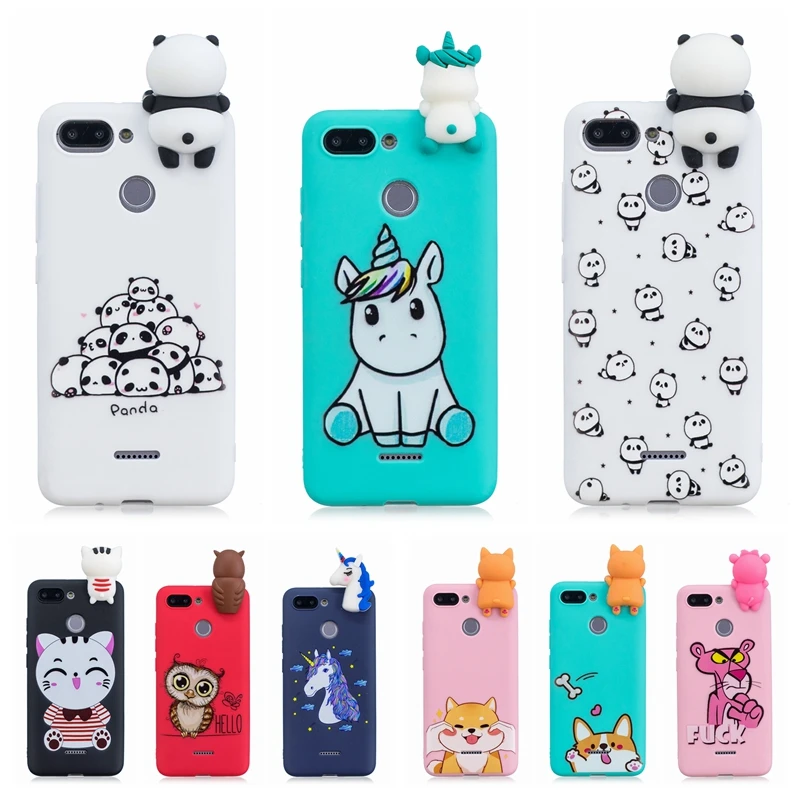 etui Xiaomi Redmi 6 Case Cover on Xiaomi Redmi 6 3D Cute Panda Unicorn Silicone Phone Case for Funda Xiaomi Redmi 6 Case Women
etui Xiaomi Redmi 6 Case Cover on Xiaomi Redmi 6 3D Cute Panda Unicorn Silicone Phone Case for Funda Xiaomi Redmi 6 Case Women
