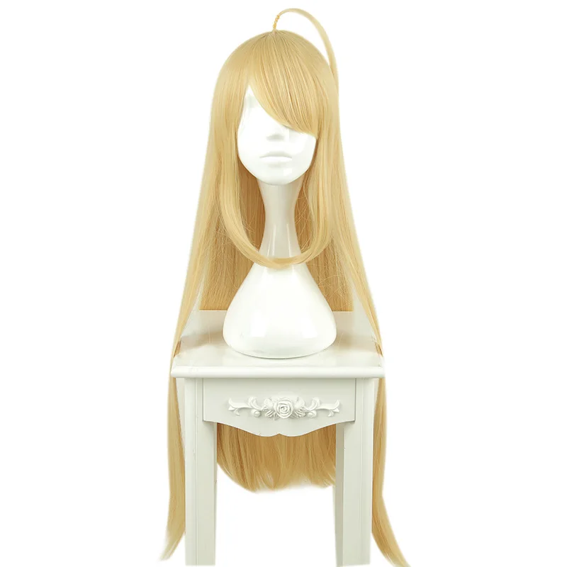 MCOSER 90CM Long straight Wig Synthetic Light Yellow color 100% High Temperature Fiber Hair Free Shipping WIG-662B
MCOSER 90CM Long straight Wig Synthetic Light Yellow color 100% High Temperature Fiber Hair Free Shipping WIG-662B