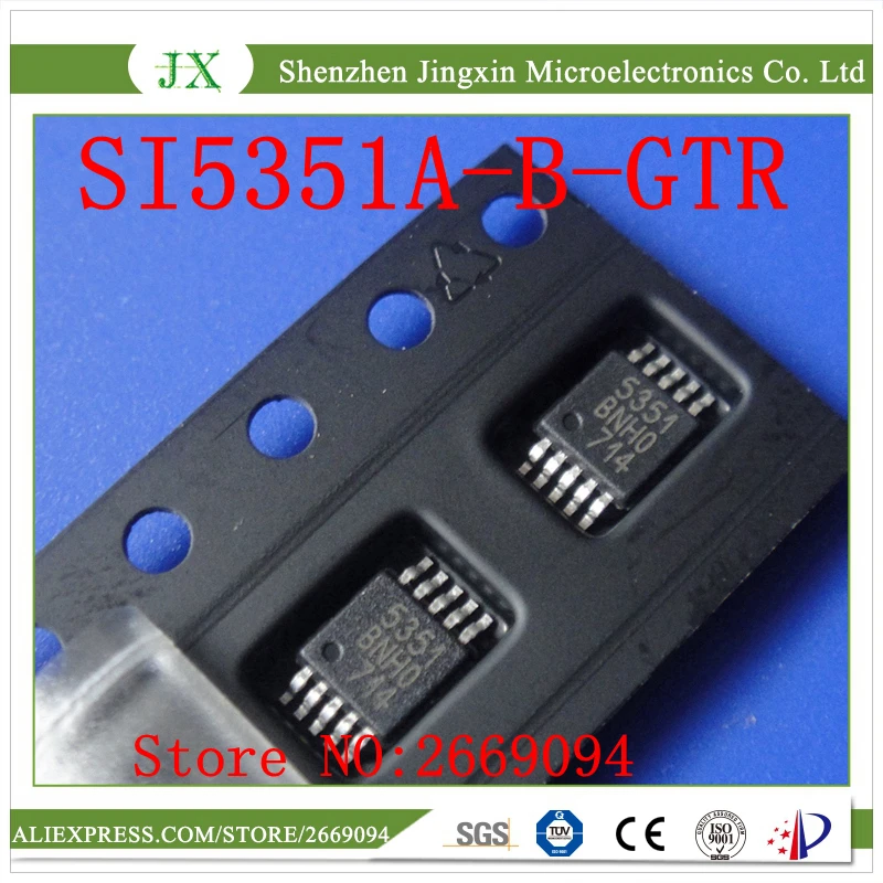 1 New Original SI5351A-B-GTR SI5351A-A-GTR SI5351A SI5351 SI 5351 MSOP10 Free shipping
1 New Original SI5351A-B-GTR SI5351A-A-GTR SI5351A SI5351 SI 5351 MSOP10 Free shipping