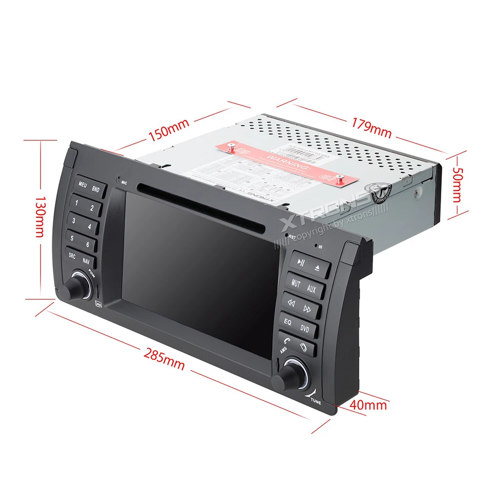 Автомобильный DVD плеер DAB + 1 Din 7 дюймов GPS для BMW X5 E53(1999 2006) автонавигация Bluetooth CANBus SD