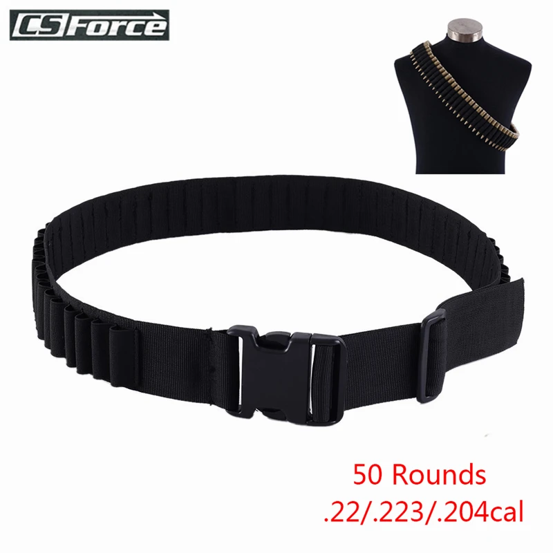 Tactical Bandolier Belt 50 Rounds Shell Holder Airsoft Hunting .22/.223/.204cal Ammo Holder Military Shotgun Cartridge Belt
Tactical Bandolier Belt 50 Rounds Shell Holder Airsoft Hunting .22/.223/.204cal Ammo Holder Military Shotgun Cartridge Belt