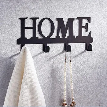 Creative door hanger hook clothes storage holder Metal Iron letters wall hook for key coat towel hat organizer home decoration
Creative door hanger hook clothes storage holder Metal Iron letters wall hook for key coat towel hat organizer home decoration