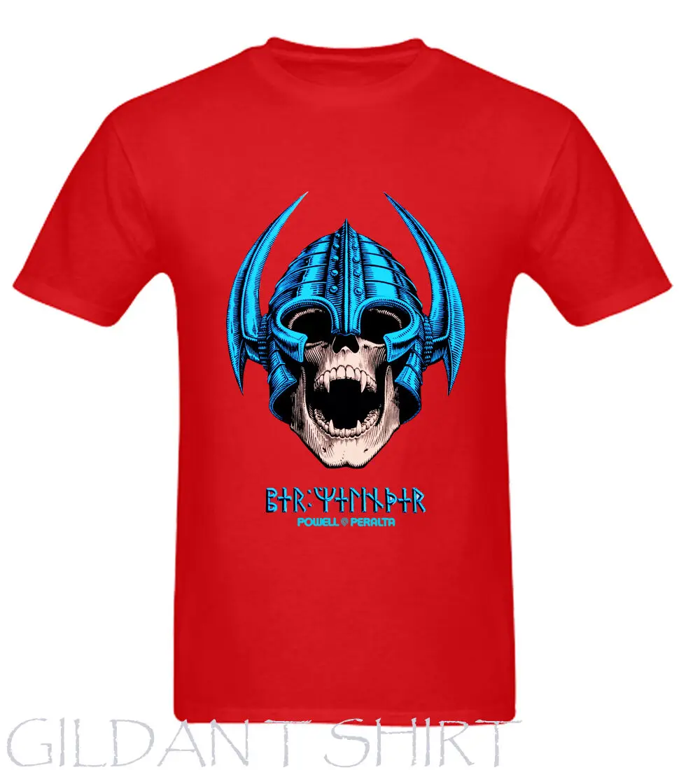 Powell Peralta T-shirt Per Welinder Viking Skull vintage skateboart. Summer Short Sleeves New Fashion T-Shirt 
Powell Peralta T-shirt Per Welinder Viking Skull vintage skateboart. Summer Short Sleeves New Fashion T-Shirt