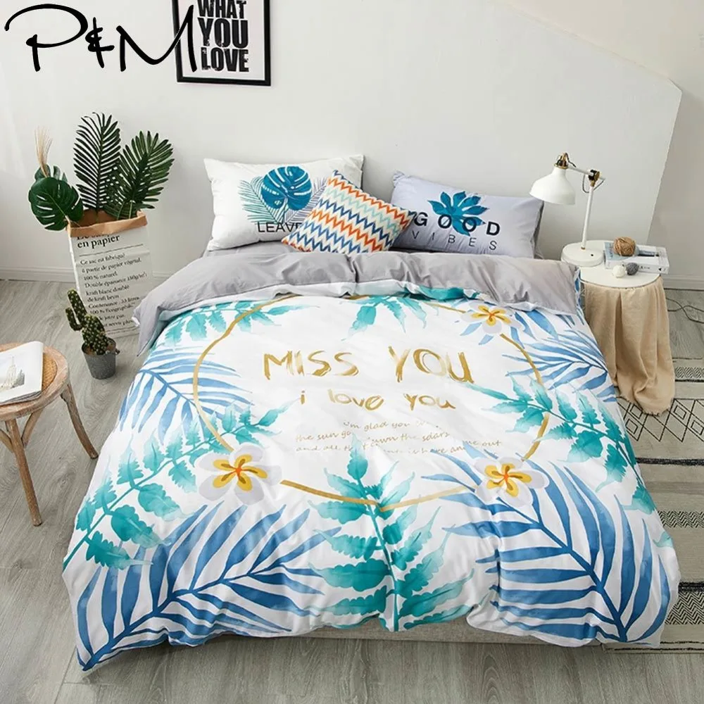 2019 PAPA&MIMA Fresh Green Leaves 3/4pcs Bedding Set Bedlinens Twin Queen Size Cotton Bedsheet Duvet Cover Set Pillowcases
2019 PAPA&MIMA Fresh Green Leaves 3/4pcs Bedding Set Bedlinens Twin Queen Size Cotton Bedsheet Duvet Cover Set Pillowcases