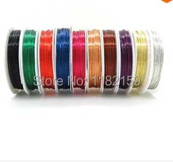 Jewelry Accessories 0.5mm Enameled Metal Copper Beading Rope Wire Fit Bracelets Making,Free Shipping Mixed Colo(10 roll)
Jewelry Accessories 0.5mm Enameled Metal Copper Beading Rope Wire Fit Bracelets Making,Free Shipping Mixed Colo(10 roll)