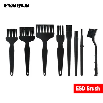 FEORLO 8pcs BGA Repair Cleaning Brush DIY Kit ESD Safe Synthenic Fiber Brush Tool For Mobile Phone Tablet PCB BGA Repair Work
FEORLO 8pcs BGA Repair Cleaning Brush DIY Kit ESD Safe Synthenic Fiber Brush Tool For Mobile Phone Tablet PCB BGA Repair Work