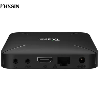 VHXSIN 50 PCS/LOT TX2 Mini TV Box Android 7.1 RK3229 2.4GHz WiFi 1.2GHz 2GB RAM 16GB ROM
VHXSIN 50 PCS/LOT TX2 Mini TV Box Android 7.1 RK3229 2.4GHz WiFi 1.2GHz 2GB RAM 16GB ROM